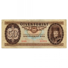 50 Forint Bankjegy 1975 F