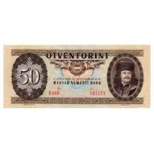 50 Forint Bankjegy 1980 H sorozat UNC