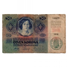 50 Korona Bankjegy 1914 G