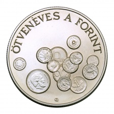 50 éves a Forint 2000 Forint 1996 BU