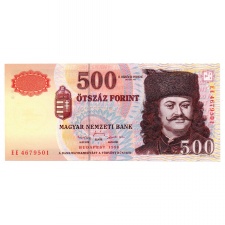 500 Forint Bankjegy 1998 EE UNC