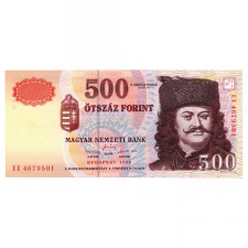 500 Forint Bankjegy 1998 EE UNC