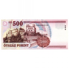 500 Forint Bankjegy 2002 EA UNC 