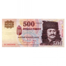 500 Forint Bankjegy 2003 EC VF