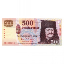 500 Forint Bankjegy 2006 EB MINTA 1956 50. évforduló UNC