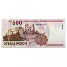 500 Forint Bankjegy 2011 EB aUNC hajtatlan