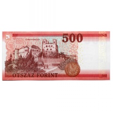 500 Forint Bankjegy 2018 EG gEF forgalmi sorszám