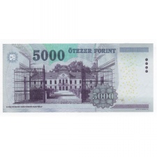 5000 Forint Bankjegy 2008 BB aUNC, hajtatlan