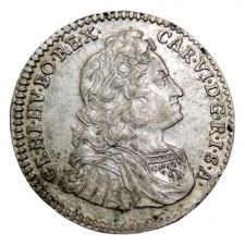 VI. Károly 1738. VI krajcár