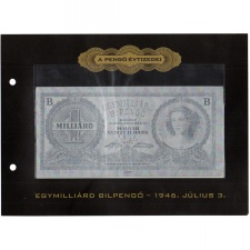 A Pengő Évtizedei 1 Milliárd B.-Pengő Bankjegy 1946 COPY