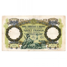 Albánia 20 Franga Bankjegy 1939 P7