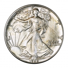 Amerikai Sas ezüst 1 Dollár 1988