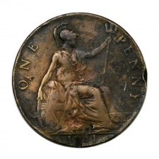 Anglia V. György 1 Penny 1911