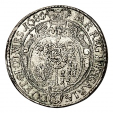 Apafi Mihály Erdélyi Tallér 1684 A-I