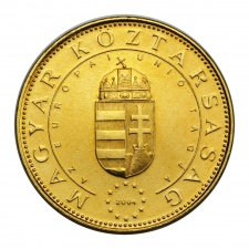 Aranyozott Magyarország az Európai Unió tagja 50 Forint 2004