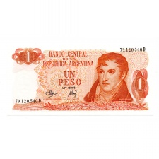 Argentina 1 Peso Bankjegy 1970 P287a