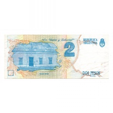 Argentina 2 Peso Bankjegy 1992-1997 P340a