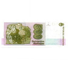 Argentina 500 Australes Bankjegy 1988-1990 P328b