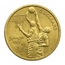 Ausztrália 5 Dollár 2000 Sydney - Kosárlabda