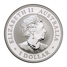 Ausztrália 1 Dollár 2019 PP Kookaburra 1 Uncia színezüst