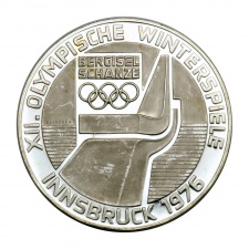 Ausztria 100 Schilling 1976 PP Bécs Téli Olimpia IV. kiadás