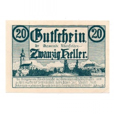 Ausztria Notgeld Altenfelden 20 Heller 1920