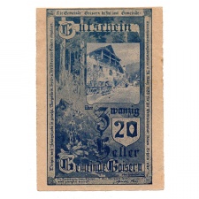 Ausztria Notgeld Goisern 20 Heller 1920