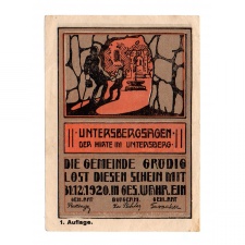 Ausztria Notgeld Grödig 10 Heller 1920