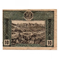 Ausztria Notgeld Sankt Johann im Pongau 10 Heller 1920