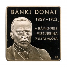 Bánki Donát 1000 Forint Emlékérme 2009 PP