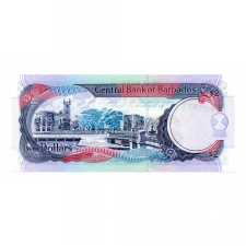Barbados 2 Dollár Bankjegy 2007 P66b