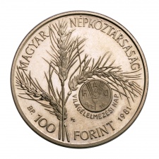 FAO 100 Forint 1981 PP 