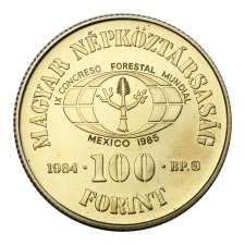 FAO 100 Forint 1984 BU Ha kivágod, ültess is