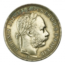 Ferenc József 1 Forint 1888 K-B