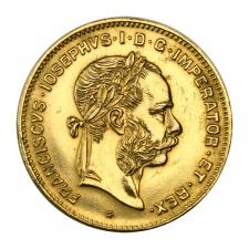 Ferenc József 4 Florin / 10 Frank 1892 U.V.