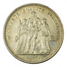Franciaország 5 Frank 1876 A