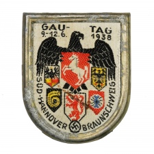 Gautag 1938 Süd-Hannover Braunschweig jelvény kitűző 