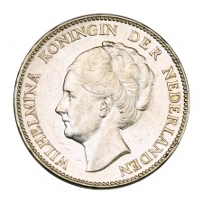 Hollandia I. Wilhelmina 1 Gulden 1940
