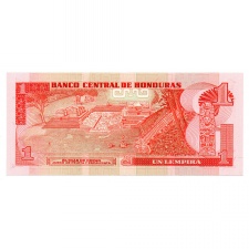 Honduras 1 Lempira Bankjegy 1984 P68b