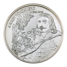 Hunyadi János színezüst emlékérem Nemzetünk nagyjai sorozat