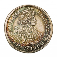I. Lipót 1/2 Tallér 1701 K-B