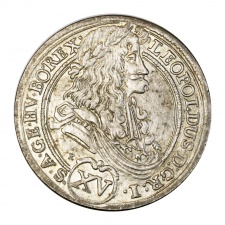 I. Lipót XV Krajcár 1696 C-M utánveret