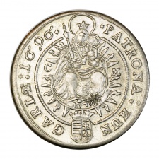 I. Lipót XV Krajcár 1696 C-M utánveret