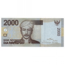 Indonézia 2000 Rúpia Bankjegy 2009 P148a