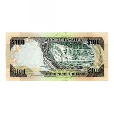 Jamaica 100 Dollár Bankjegy 2006 P84b