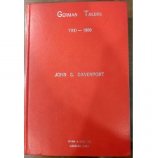 John S. Davenport German Talers 1700-1800 katalógus