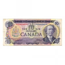 Kanada 10 Dollár Bankjegy 1971 P88e