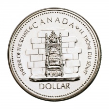 Kanada ezüst 1 Dollár 1977 Ezüst Jubileum