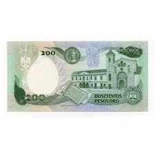 Kolumbia 200 Peso Oro Bankjegy 1991 P429d