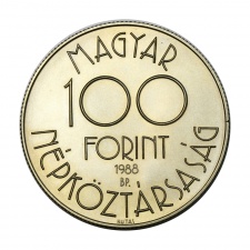 1990. évi Labdarúgó Világbajnokság 100 Forint 1988 BU 2 alakos